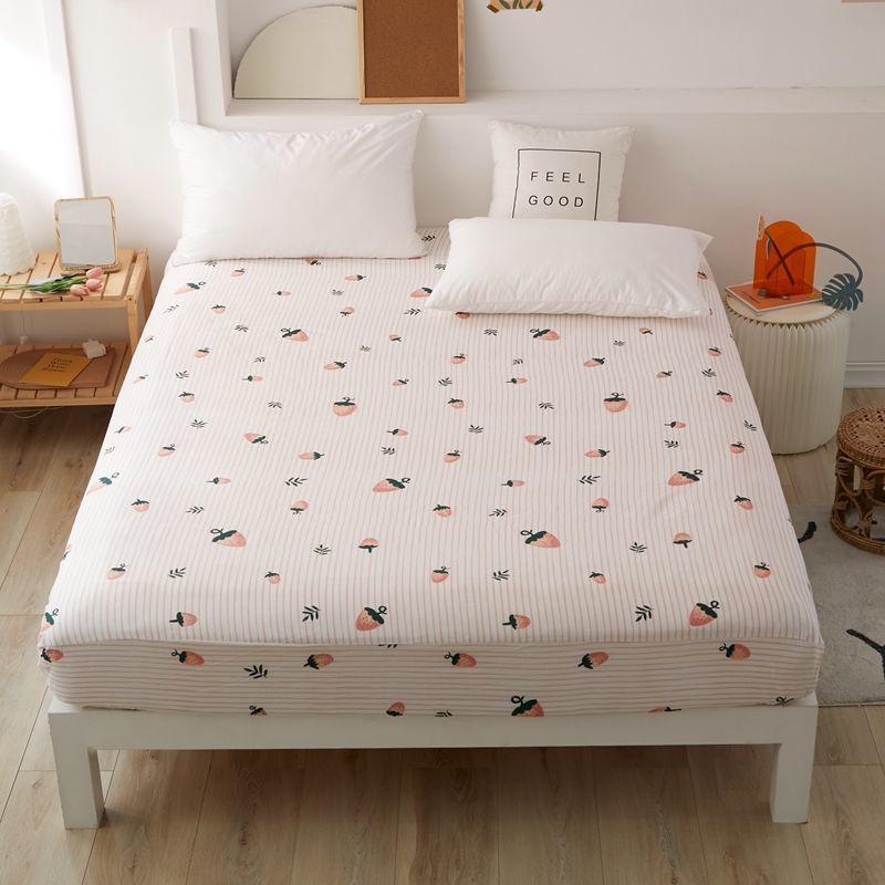 Non-fading Non-balling Single-piece Bed Sheet Non-slip Multi-specification Bedding Bedspread Protector