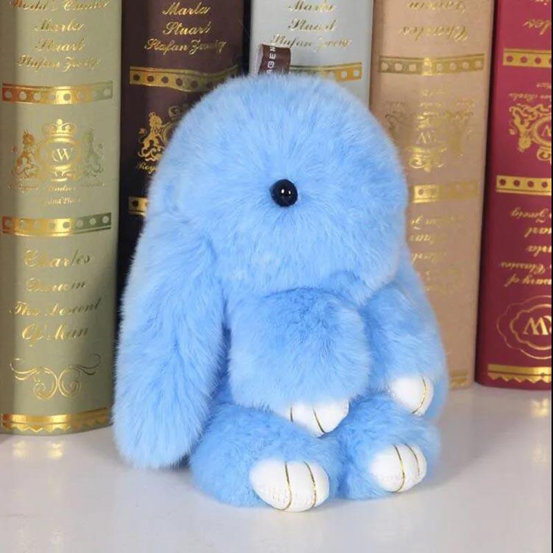 Imitation Rex Rabbit Plush Rabbit Pendant Little Rabbit Bag Pendant Cute Rabbit Pendant Plush Toy Pretend Dead Rabbit Pendant