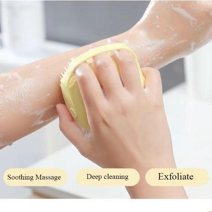 Multifunctional Creative Silicone Bath Brush Bath Brush Children's Bath Artifact Shower Gel Massage Brush