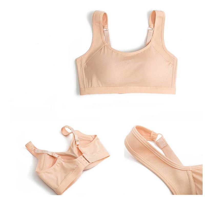 Female Sleep Running Yoga Comfortable No Steel Ring Fits Skin Sweat-absorbing Breathable Glossy Thin Cup Lightweight Sports and Leisure Bra