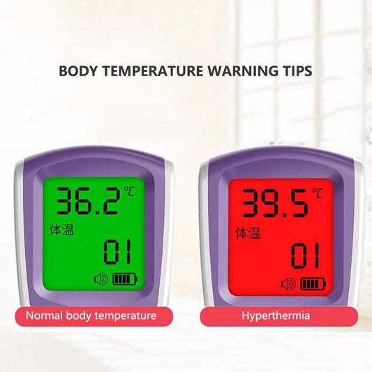 Adult Kids Digital Non-Contact Infrared Forehead Thermometer Body Temperature Measurement Device