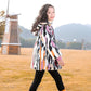 Girls Keep Warm Winter Thick Detachable Liner Jacket Plush Thick Windproof Cotton Clothing