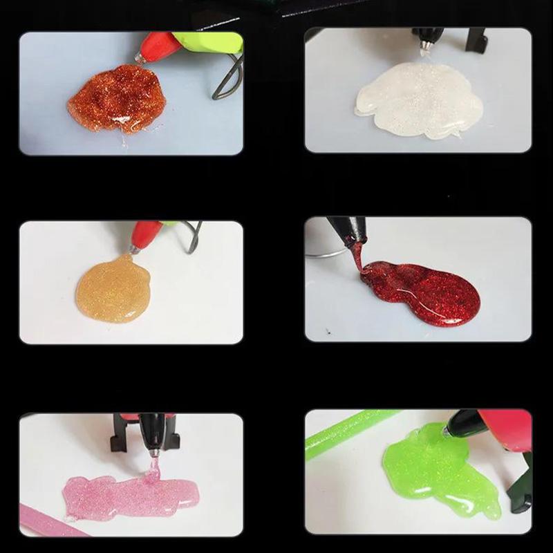 Colorful Electro-hot Melt Glue Stick 7mm Resin Glue Stick High Viscosity Melt Gun Accessories