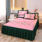 Princess Wind Double Bed Skirt Simmons Protection Korean Version Non-slip One-piece Bed Sheet Pillowcase Bedspread Protective Cover