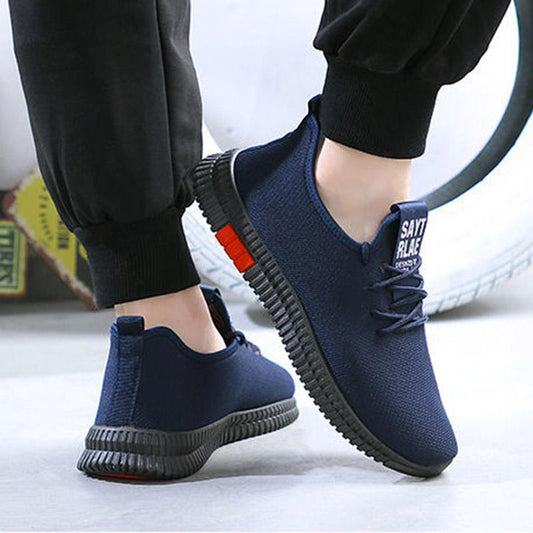Autumn and Winter Men's Shoes Non-slip Thickening and Velvet Cotton Shoes Sports Casual Running Shoes