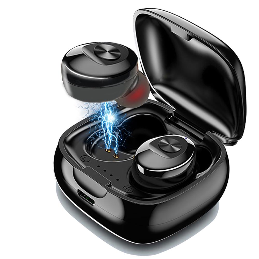 Waterproof Earphones Bluetooth 5.0 Mini HIFI TWS Earbuds Wireless Headphones Noise Reduction