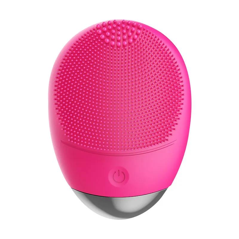 Electric Silicone Facial Cleanser Beauty Deep Cleansing Skin Rejuvenation Absorbing Blackheads Acne Artifact Facial Washing Brush Charging
