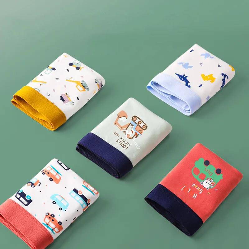 Cotton Boys Boxer Underwear Football Stretchy Kids Boy Shorts Bottoms Kids Clothes for 9 10 11 12 Years Old