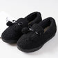 Breathable Soft-soled Non-slip Cotton Shoes, Ladies Flat-bottomed One-step Warmth and Windproof Comfortable Shoes