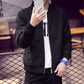 Spring and Autumn Men's Big Pocket Thin Coat Baseball Uniform Jacket Youth Student Solid Color Wild Sports Jacket