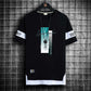 Summer Thin Short-sleeved Printed Round Neck Casual All-match Men's Shirt Men's Inner Shirt Loose T-shirt