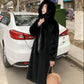 Women Winter Fur Coat Loose Lapel Overcoat Luxury Long Fur Coat Female Thick Warm Plush Coats
