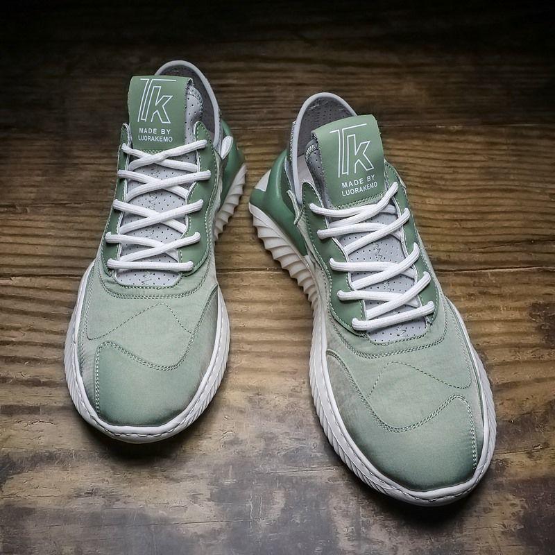 Men's Shoes Summer Thin Section Breathable Canvas Shoes Men's Casual Sports Wild Ice Silk Shoes Men's Shoes Tide Shoes