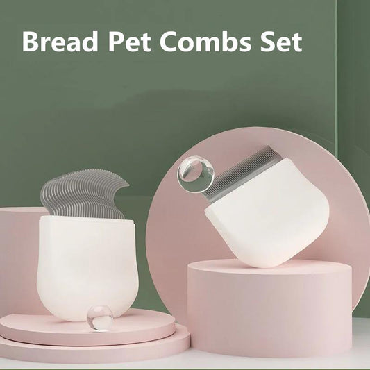 Cat Hair Pet Grooming Shell Comb Cat Supplies Cleaner Combing Artifact Pet Dogs Floating Hair Remover Knots Hair Cleaner Pets Cats Massage Combs