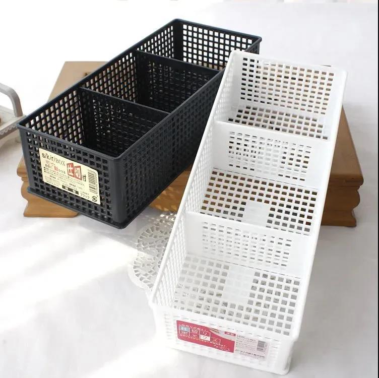 Japan Desktop Storage Box Office Supplies Plastic Storage Basket Cosmetic Storage Drawer Storage Basket