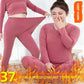 Non-marking Constant Temperature Thermal Underwear Women's Suit Plus Velvet Self-heating Plus Size Fat Mother Autumn Clothes Long Pants