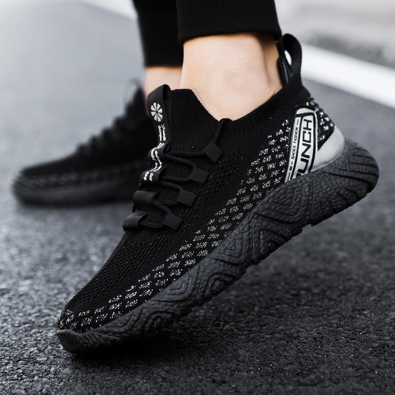 Breathable Men's Shoes Spring Soft-soled Wear-resistant Outdoor Casual Shoes Summer Breathable Mesh Sports Shoes