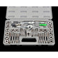 40pcs Tap Die Set Hand Thread Plug Taps Handle Metric Tap Dies Holder Set Threading Tool