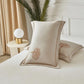 Pillowcase Brushed Simple Thickened Soft Pillowcase 48x74 Pillowcase Pair Set