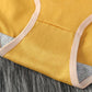 4Pcs/Set Women's Seamless Cotton Panties Solid Color Large Size Mid Waist Causal Soft Briefs