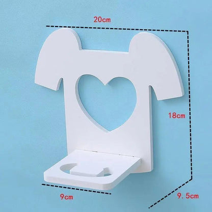 Flower Display Rack Solid Wood Storage Shelf Living Room Storage Platform Wall Mounted Bookshelf