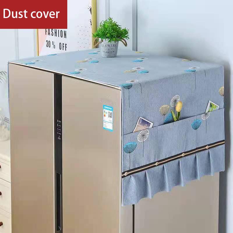 Refrigerator Dust Cover Dust Cloth Cover Cloth Washing Machine Cover Towel Protective Cover Microwave Oven Cover Cloth