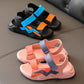Girls Sandals Spring and Summer Non-slip Soft Bottom Cartoon Indoor Small, Medium and Large Children Outside Wear Student Beach Open-toe Sandals