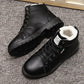Men's Shoes Winter Fleece Warm Shoes Ski-proof Boots High-top Waterproof Cotton Short Boots