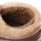 Winter Cotton Slippers Women's Warm Waterproof Men's Shoes Home Slippers with Heel