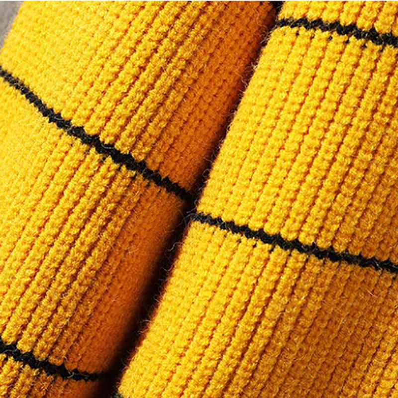 Striped Sweater Men's Autumn Casual All-match Bottoming Sweater Men's Sweatershirts Tide