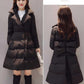 Cotton-padded Jacket Women's Mid-length Loose A-line Skirt Waist Down Padded Jacket Padded Jacket Winter Jacket