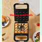 680W Frying and Grilling Machine Sandwich Making Machine Waffle Maker Kitchen Supplies with 5 Sets of Bakeware