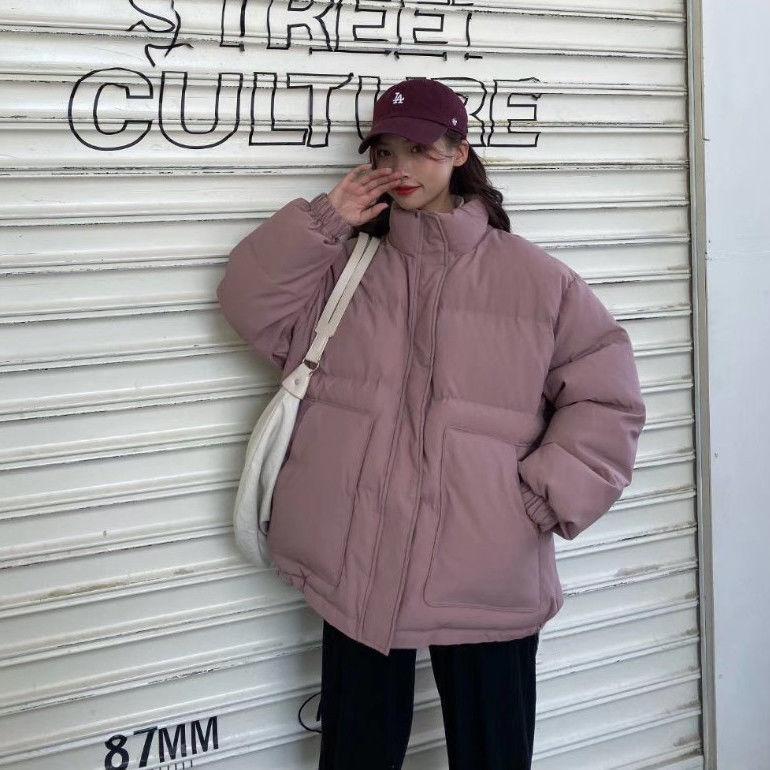 Winter Padded Jacket Padded Oversize Jacket Women Tooling Padded Jacket Women Korean Loose BF Style