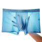 4-piece Men's Underwear Ice Silk Mesh Briefs Summer Breathable Boxer Shorts Boxer Shorts