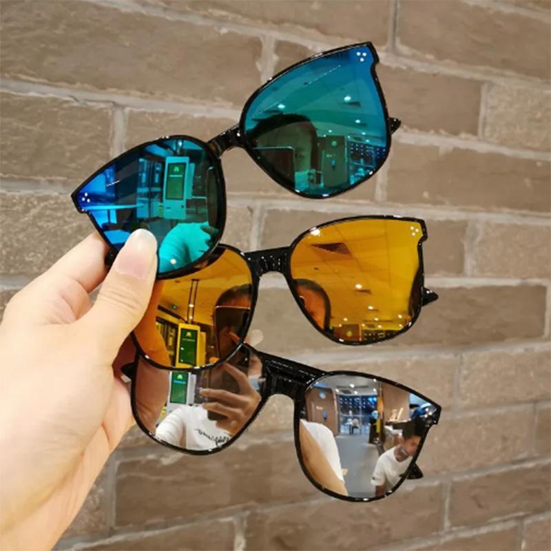 Children's Glasses Baby Sunshade Mirror Children's Sunglasses Boys and Girls Girls UV Protection Women's Fashion Sunglasses