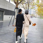 V-neck Sweater Women's Outer Wear Fall and Winter Lazy Style Dress Loose Long Knit Sweater Sweater Skirt Soft Fabric
