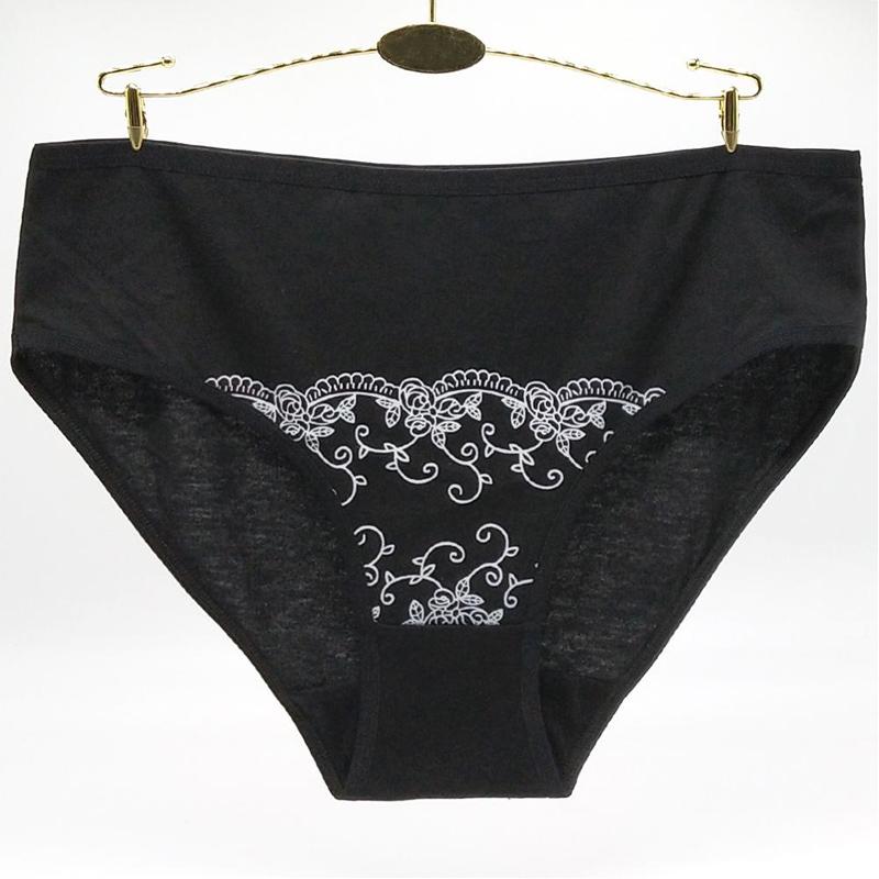 Women's Cotton Comfort Briefs Stretchy Underwear Panties Soft Trigonometric Knickers 6pcs/lot