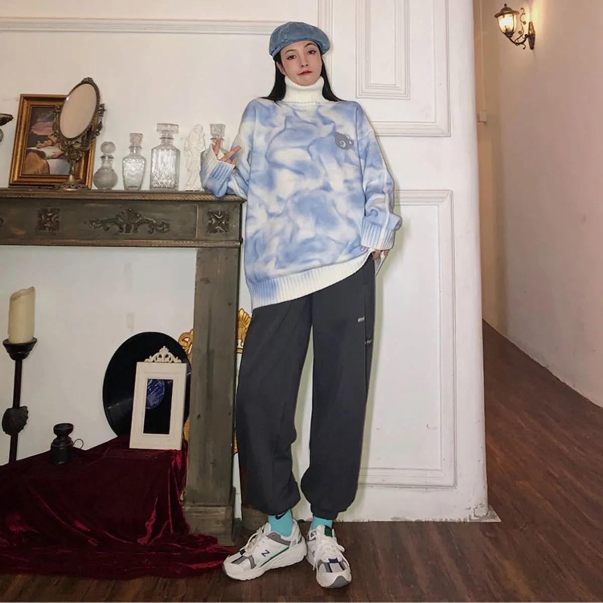 Women's Loose Leggings Pants Spring and Autumn Harajuku Style Students All-match Casual Sports Pants Harem Sweatpants Fitness Jogging Trousers