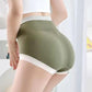 6Pcs/Set High Waist Panties Women Elastic Waist Large Size Underpants Breathable Skin-Friendly Comfortable Cotton Crotch Briefs