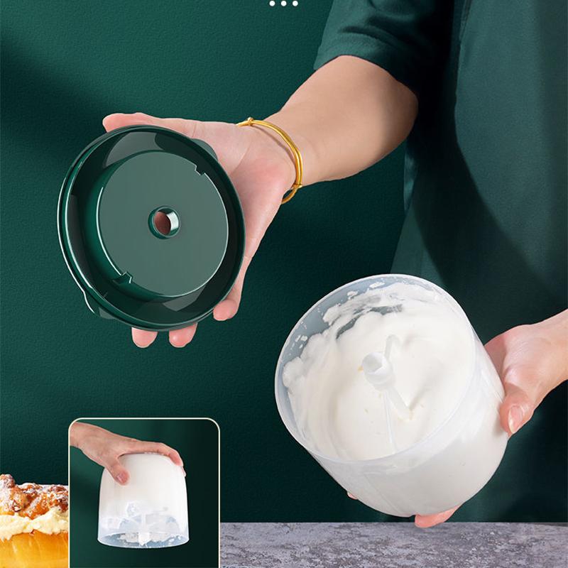 Multifunctional 2-in-1 Whisk Meat Grinder Fully Automatic Household Small-scale Garlic