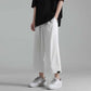 Men's Pants All-match Summer Loose Wide-leg Straight Sports Eight-point Ice Silk Casual Pants