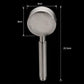 1PS Stainless Steel Pressurized Shower Head Shower Bath Shower Rain Hand-held Shower Head Black Suit