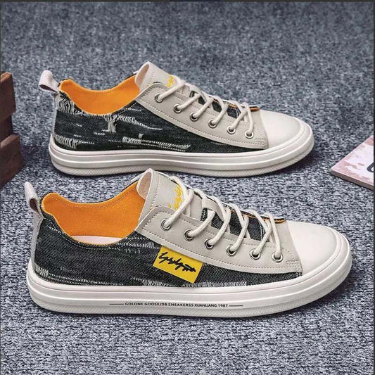 Canvas Men's Shoes Spring and Summer Breathable Casual Men's Shoes