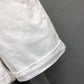 European Station Age Reduction Denim Overalls Female Students Net Red Wind Summer Loose Straight Curled Wide-leg Shorts