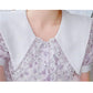 French Small Fresh and Age-reducing Floral Dress Summer Sweet Temperament Waist Waist Chiffon Dress Ladies A-line Skirt Waist Is Thin