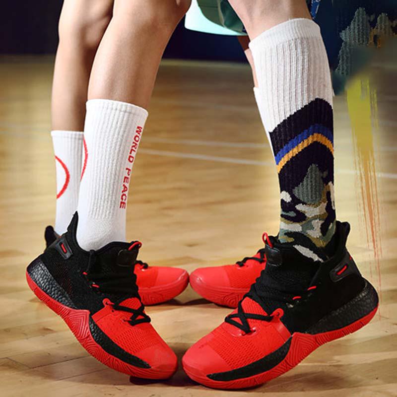 Size 35-46 Men Non-slip Shockproof Basketball Shoes Sneakers  Lightweight Breathable Running Shoes