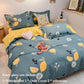 Bed Cover Bed Four Sets of Autumn and Winter Plus Thick Coating Cotton Home Bedding