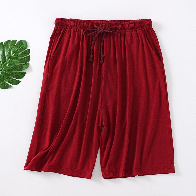 Summer Thin Modal Men's Five-point Pants Loose Plus Size Casual Home Shorts Comfortable Breathable Sports Shorts