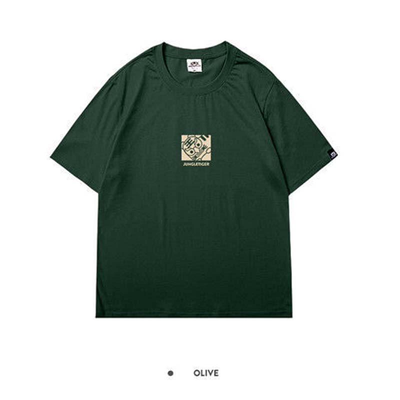 Spring and Summer Trend T-shirt Street Plus Size Cotton Short Sleeves