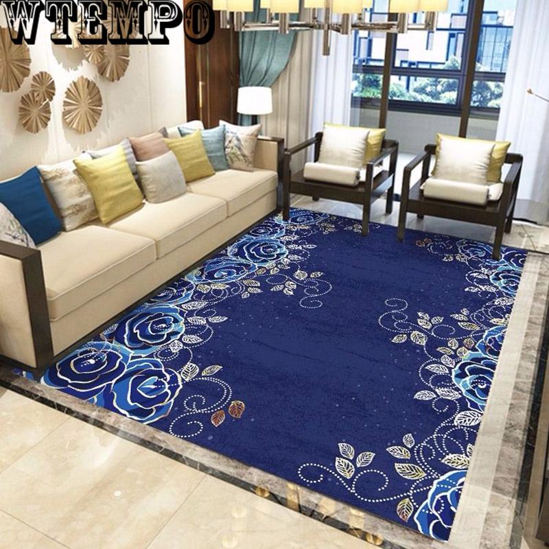 3D Carpet Living Room Carpet Coffee Table Mat Bedroom Carpet Home European Mat Mat Garden Wind